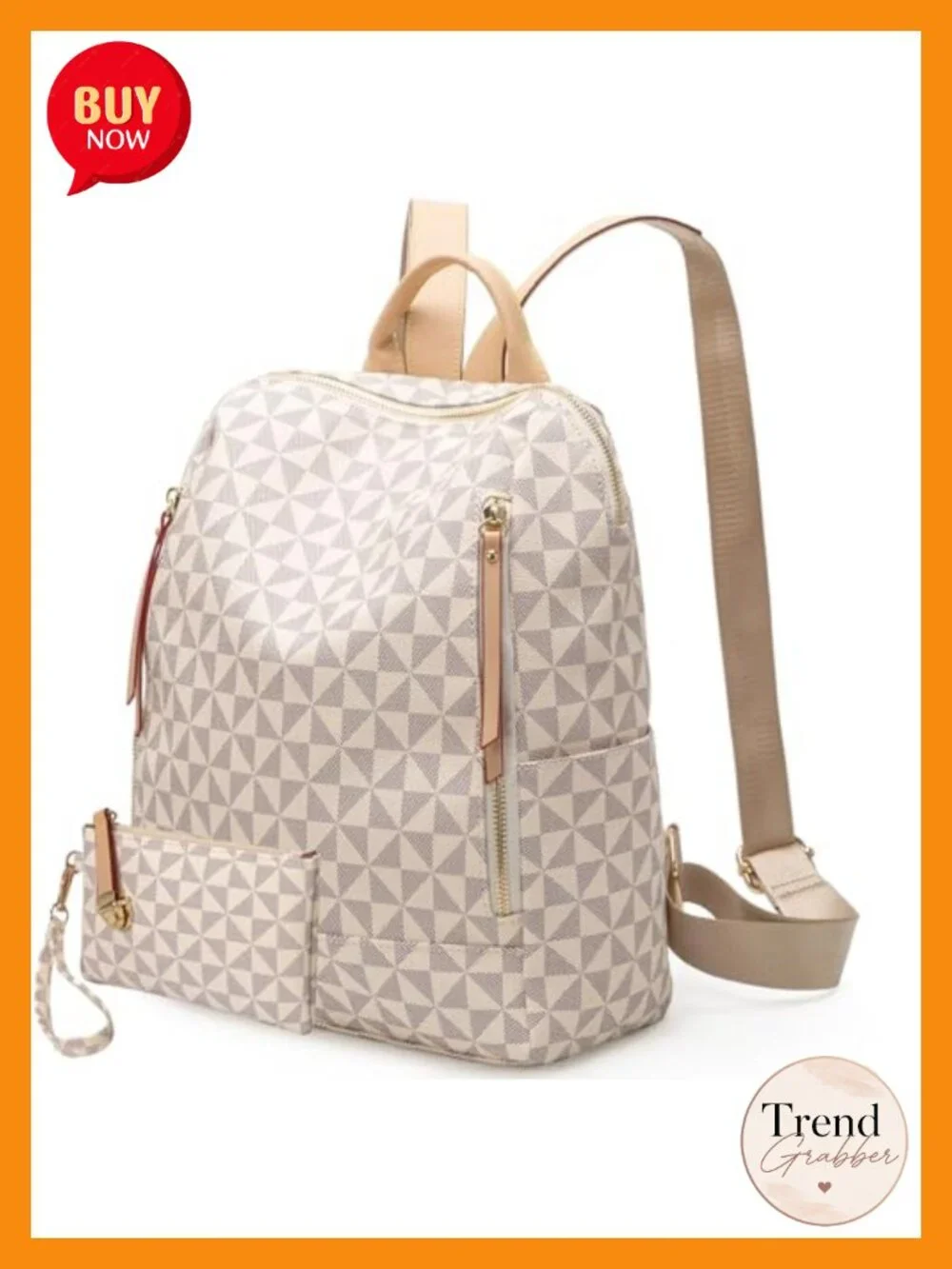 Women's Leather Anti-theft Backpack Purse Convertible Travel Daypack